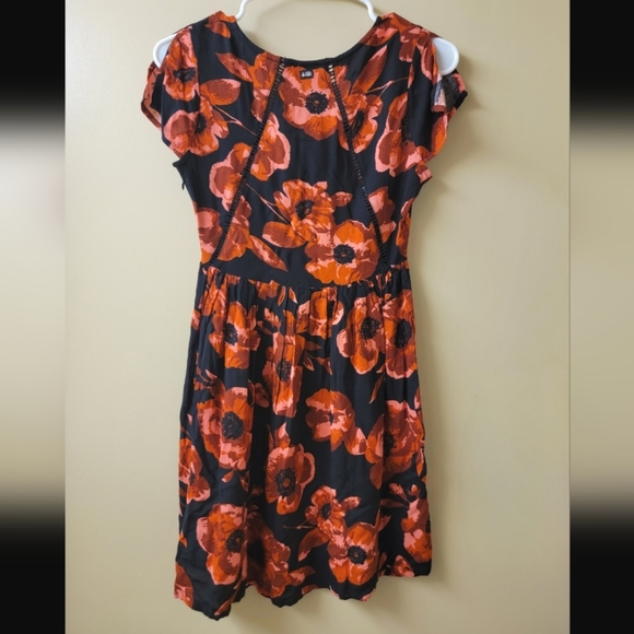 Volcom Poppy Print Short Dress Junior Size XS - Picture 2 of 7